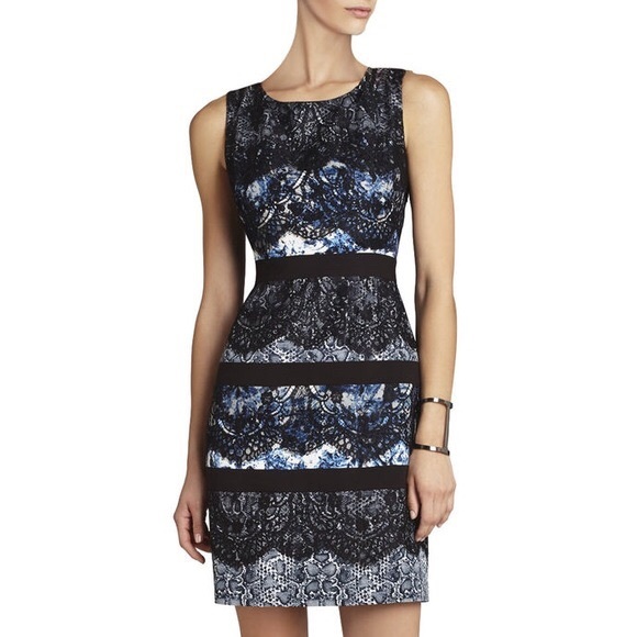 Bcbgmaxazria lace overlay Makenna Dress Bcbgmaxazria lace overlay Makenna Dress